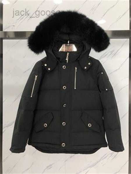 

moose men's down 22ss casual mens moose jacket outwear outdoor doudoune man winter coat jackets knuck knuckles 13, Black