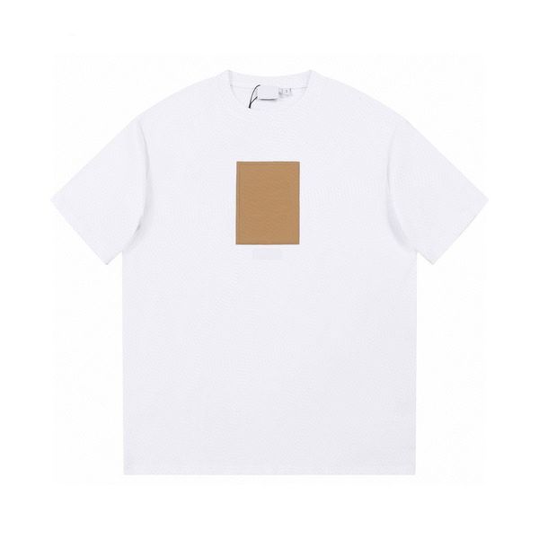 

men's plus tees & polos round neck embroidered and printed polar style summer wear with street pure cotton e2re, Black;brown