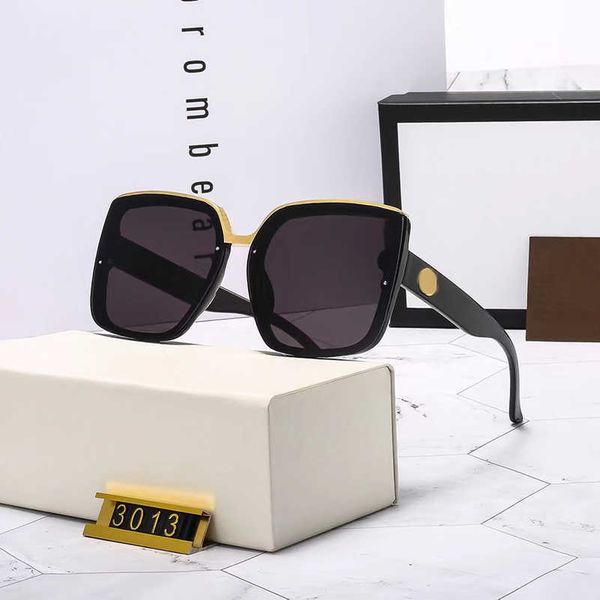 

designer sunglasses man woman luxury sun glasses rectangle goggle adumbral 3 color full frame optional quality, White;black
