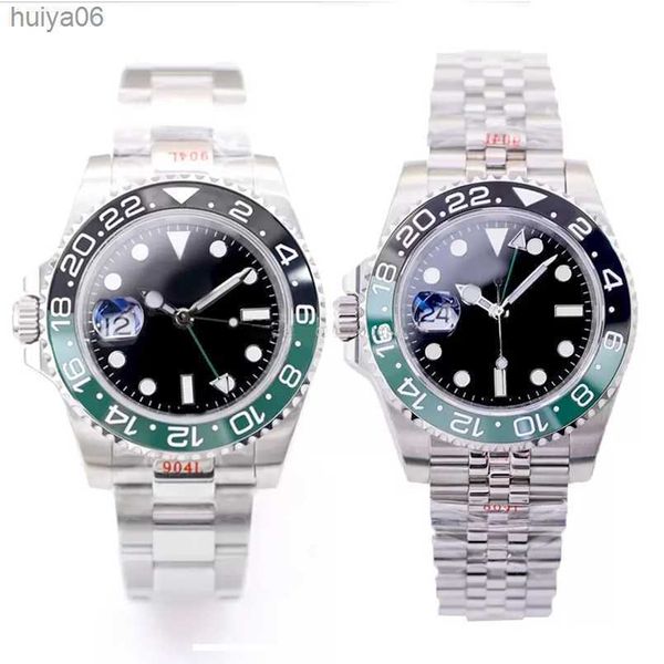 

u1 mens watch st9 clasp waterproof ceramic bezel sapphire crystal luminous wristwatches automatic mechanical movement 904l stainless steel h, Slivery;brown