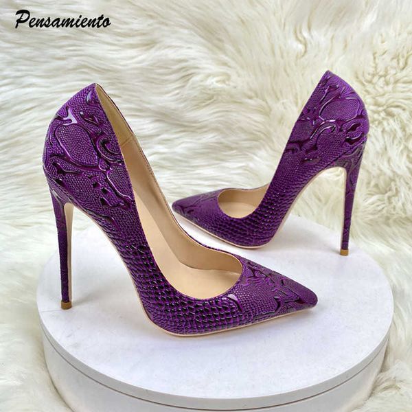 

dress shoes 12cm ultra high heels women pumps fashion snake pattern spring autumn party prom elegant pointed toe zapatos 221126, Black