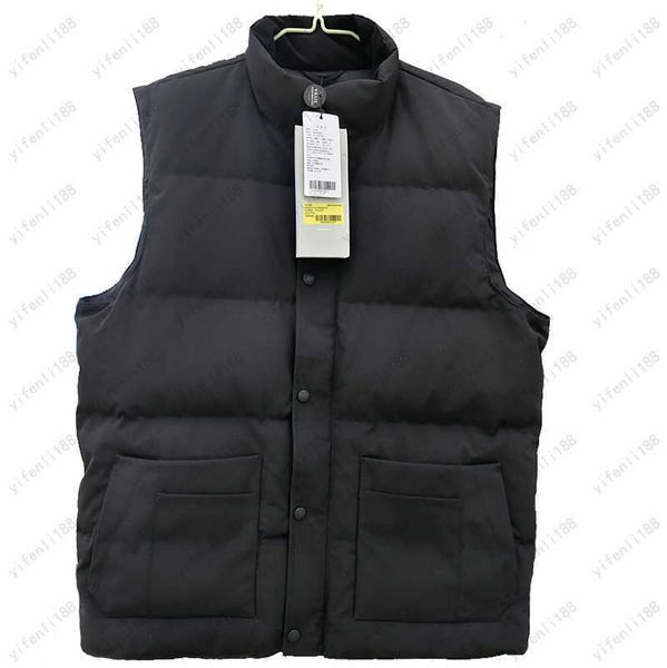 

winter warm men's women's tyle down vests casual fashion male coat female jacket hiver mode gilet hommes bodywarmer veste canada u, Black;white
