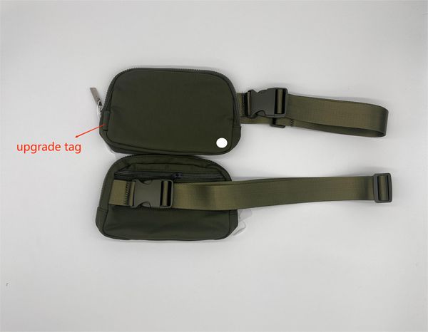 

new lu belt bag official models ladies sports waist bag outdoor messenger chest 1l capacity