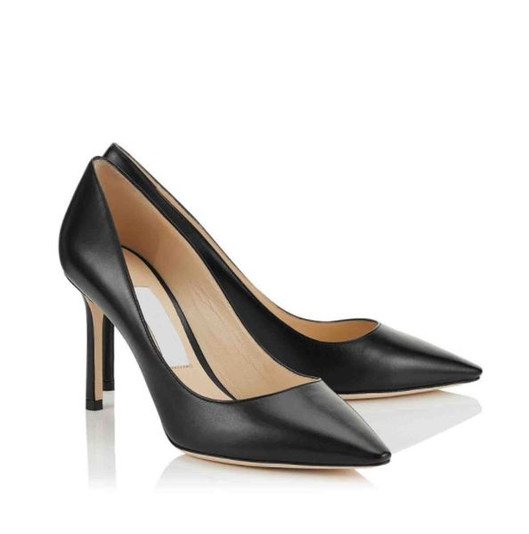

fashion brand women pumps sandals senior romy italy black blue pointed toes suede designer comfort wedding party high heels sandal box eu 35