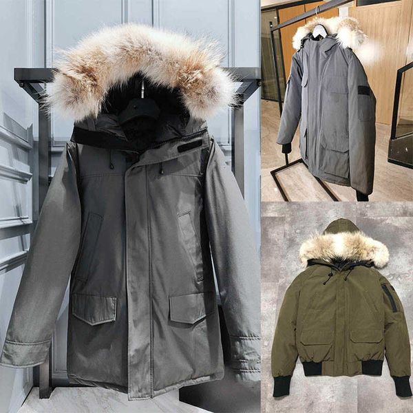 

the mens down jacket winter coats men asual men's outdoor warm feather man outwear thicken high grade goose coat, Black