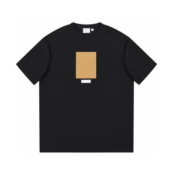 

men's plus tees & polos round neck embroidered and printed polar style summer wear with street pure cotton ewf3, Black;brown