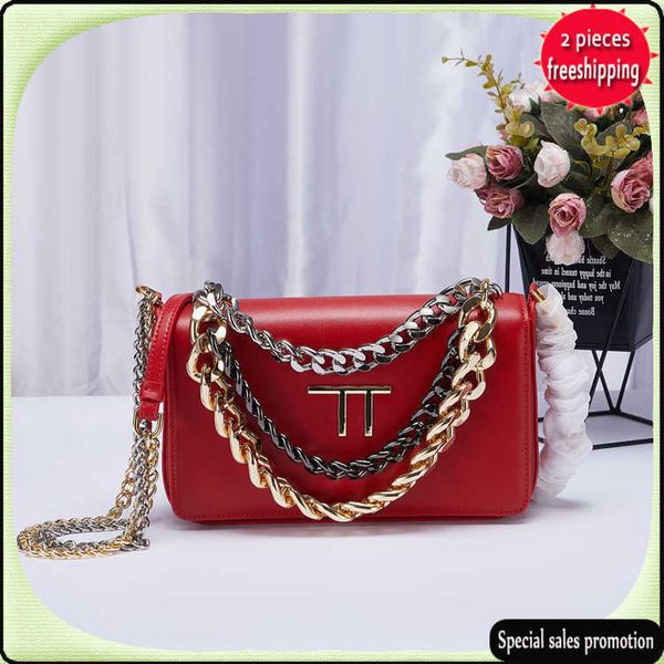 

luxury designer lady's bags t-chain cow leather one shoulder small for women 2022 new autumn armpit fashionable versatile msenger eveni