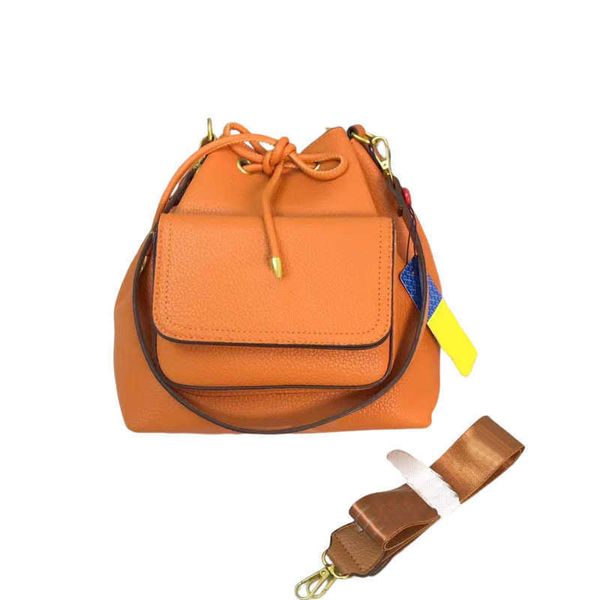 

fashion evening bags drawstring torybbag tote bag leather handbag women shoulder crossbody bag adjustable mouth female bucket messenger bags