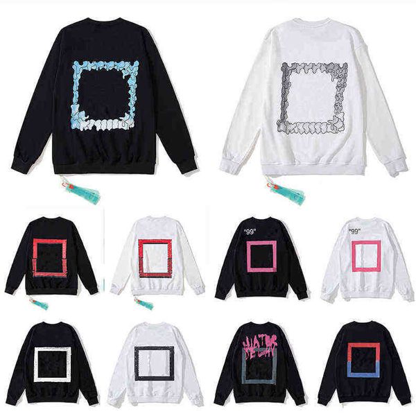 

men's hoodies sweatshirts 21ss hoodie mens womens designers hoodies hip hop men streetwear letter man s clothing women hooded skateboar, Black