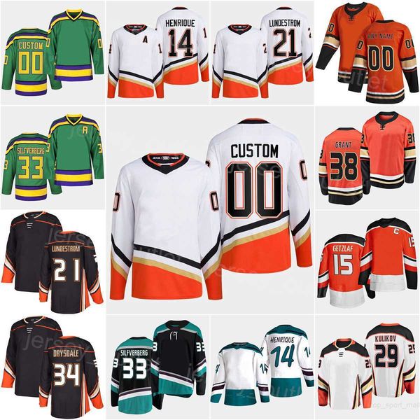 

man woman youth hockey reverse retro 21 isac lundestrom jersey 14 adam henrique 34 jamie drysdale 33 jakob silfverberg 39 sam carrick 38&#03, Black;red