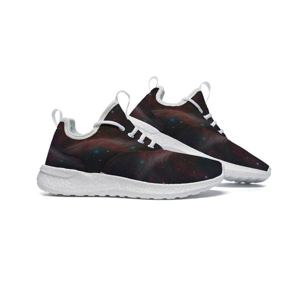 

men stitch running shoes custom sneakers women black white mid cut breathable outdoor sports shoe color47