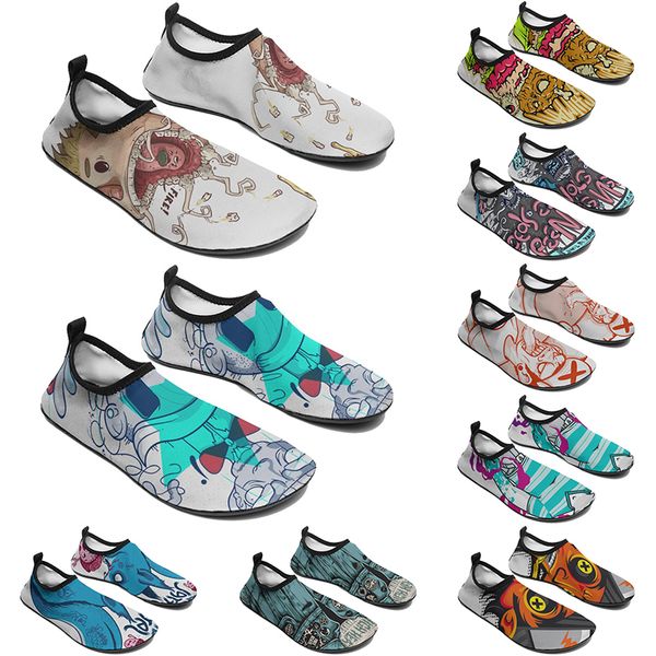 

custom shoes water shoe customized sneakers men women blue red green black grey classic custom comfortable low platform sneaker color24