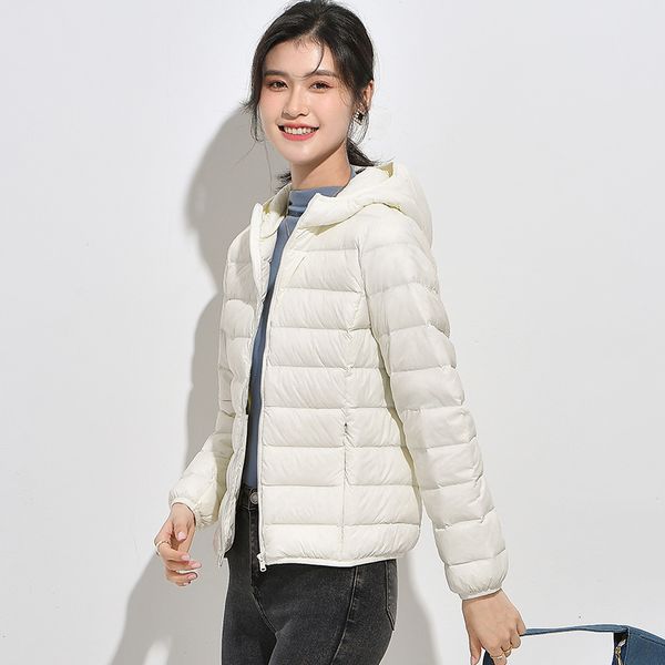 

women's down parkas light down jacket women coat outdoor sports short autumn winter coat casual women's down jackets 221125, Black