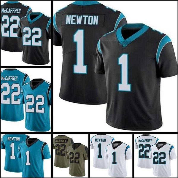 

custom football jersey men women kids carolina''panthers''nfl''22 christian mccaffrey, Black;red