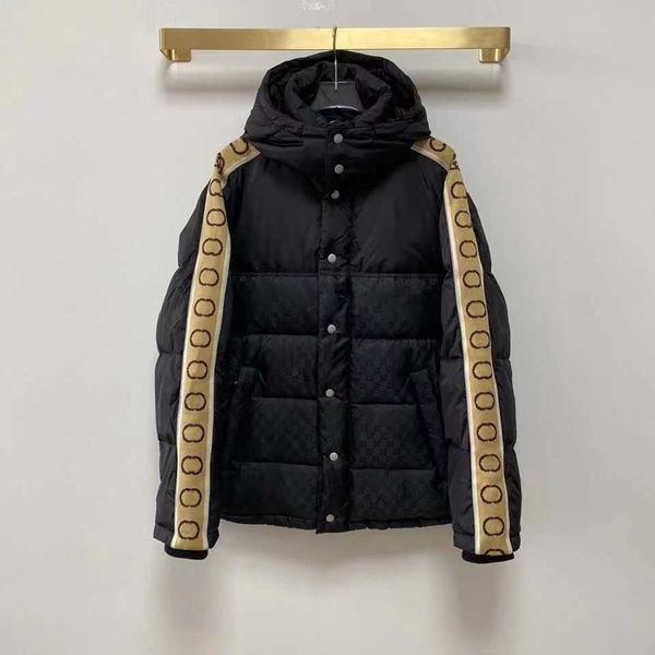 

men's women's jacket down jacket designer winter fashion large versatile casual hip hop street couple size m/l//2xl/3xl/4xl/5xl, Black