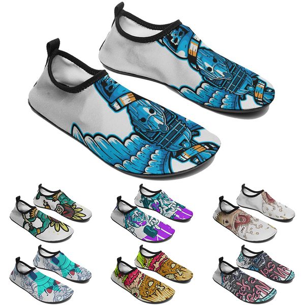 

custom shoes water shoe customized sneakers men women blue red green black grey classic custom comfortable low platform sneaker color1