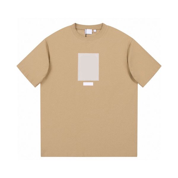 

men's plus tees polos hip hop muscle fit curved hem white cotton custom printing men women t shirt casual quantity trend m- 6w3r, Black;brown