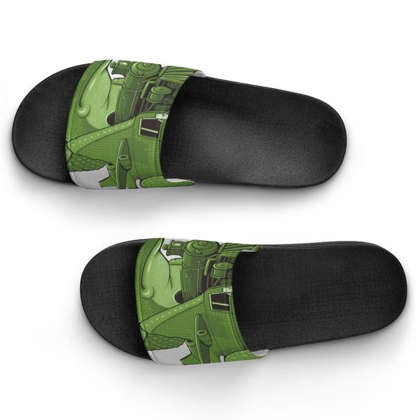 

custom shoes diy provide pictures to accept customization slippers sandals slide rabs mens womens sport
