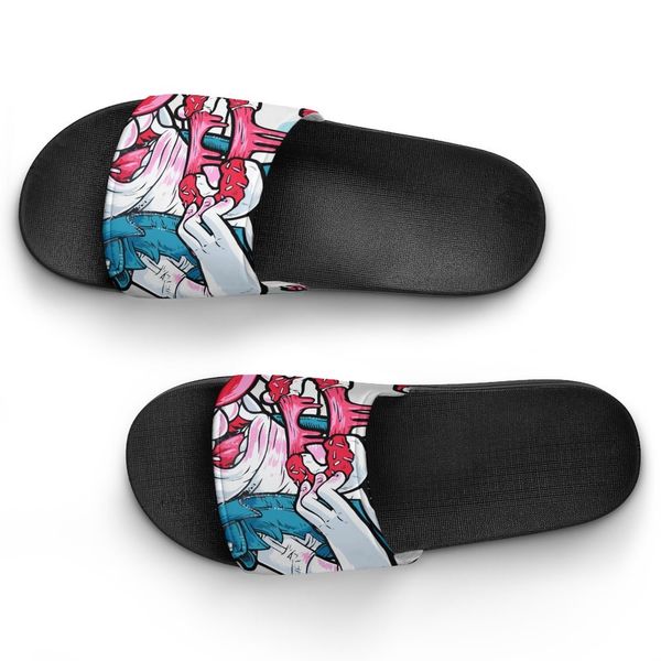 

custom shoes diy provide pictures to accept customization slippers sandals slide rraeb mens womens sport