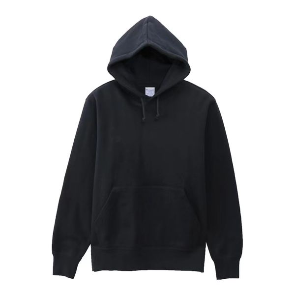 

men's sweatshirt hoodie script logo powerblend pullover card pocket 3s-2xl, Black