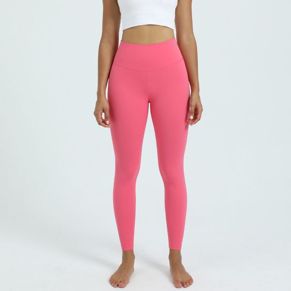 

20 colors sports leggings women stretch quick dry black yoga pants workout gym pants high waist leggings lu-06 pants, White;red