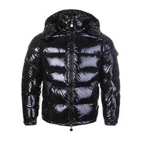 

men down jacket down coats mens outdoor thick warm feather women winter coat outwear jackets parkas, Black