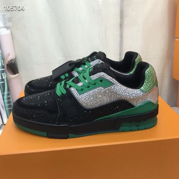 

2022 peacock purple thick men vulcanized shoes round toe shiny rivet lace-up sneakers women casual club trainers shoes asddadasasdd, Red;white