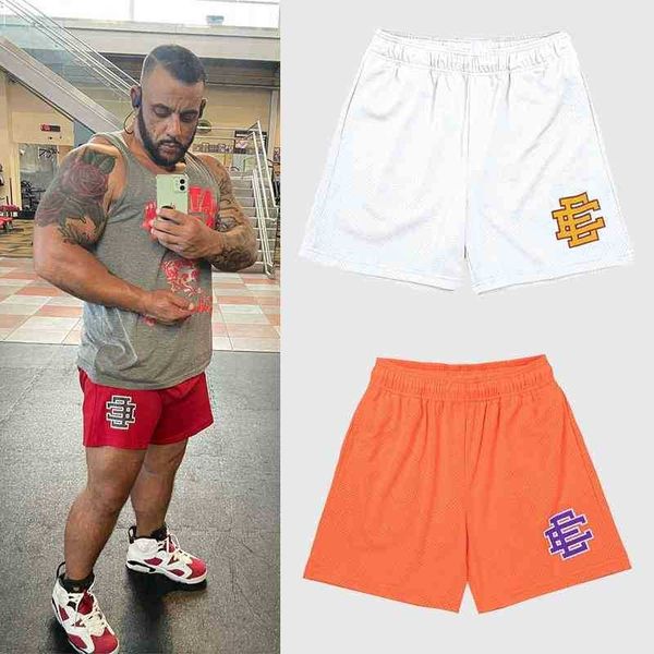 

shorts mesh sport workout shorts for women gym fitness mesh men fashion boys eric emanuel ee basketball pants e printing, White;black