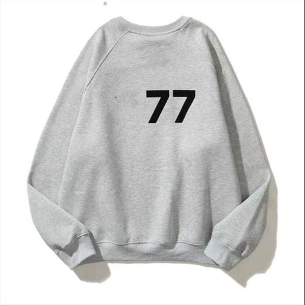 

designer men women hoodies outdoor fall winter fashion casual classic digital flocking sweater soft loose tech fleece pullover, Black