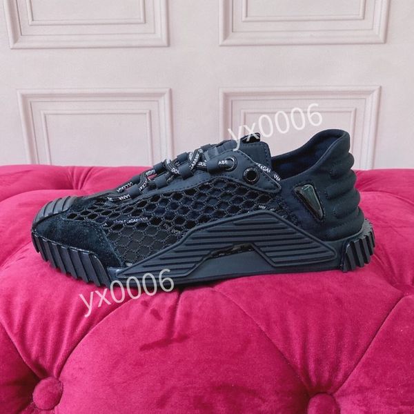 

2022 spring women shoes boots luxury designer brand casual sneaker pure hand-woven calfskin craft dust bag, Black