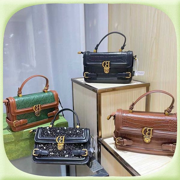 

designer bags bedyoo autumn and winter new one shoulder crossbody black handbag popular women's bag live fashion product party clutch p