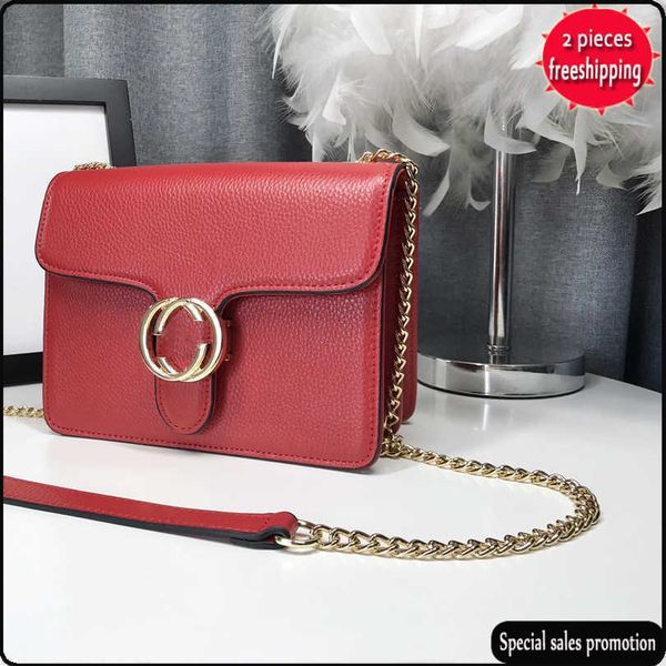 

luxury designer lady's bags bag female 2022 new fashion versatile high-grade texture early spring scarlet huhushengwei single shoulder