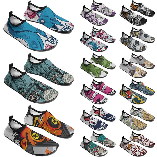 

custom shoes water shoe customized sneakers men women blue red green black grey classic custom comfortable low platform sneaker color60