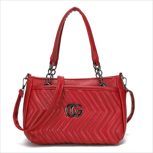 

women's bag new handbag fashion chain one shoulder messenger bag three layer soft bag small square bags totes