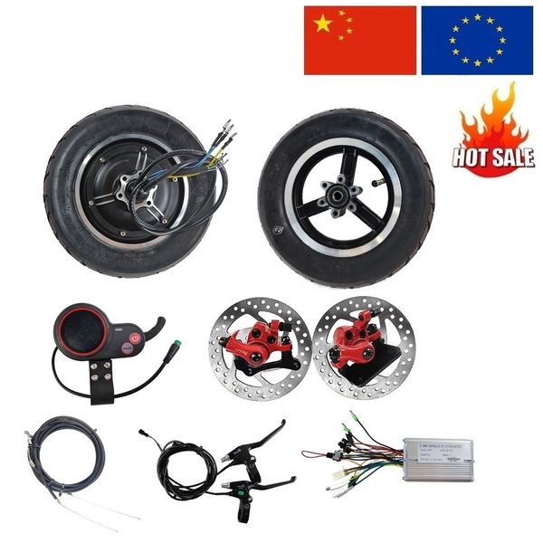 

10 inch electric scooter 36v 48v 500w 800w 1000w bicycle conversion kit kh hub motor 35-65km/h parts brushless motor high speed