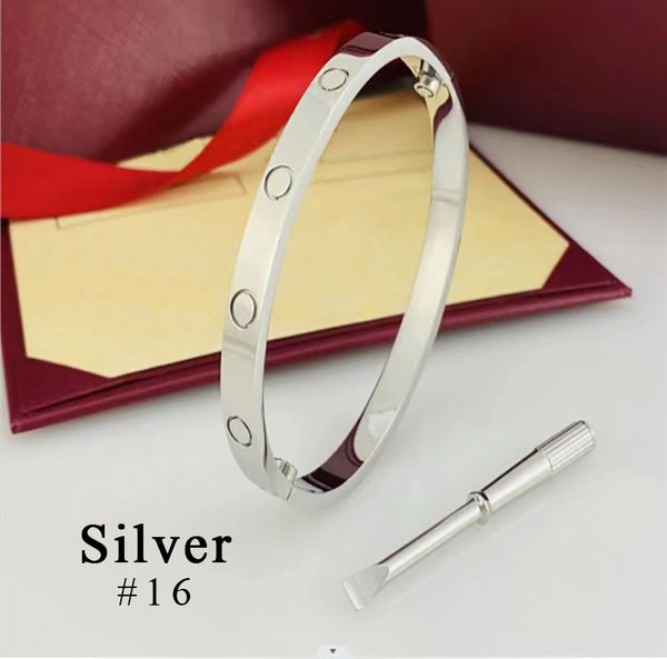 

wedding engagement gold screwdriver bracelet mens nail bangles jewellery gift fashion woman bangle jewelry screw diamond man designer bracel, Black