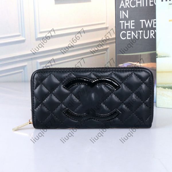 

designer wallets womens pu leather zipper wallet women men zipper long holders coin purses woman shows exotic clutch card case holder wallet, Red;black