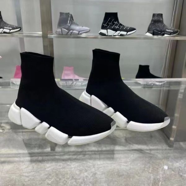 

casual shoes socks boot speeds shoe runners sneakers ob21 designer womens 2.0 speed trainer sock knit women 1.0 walking triple, Black