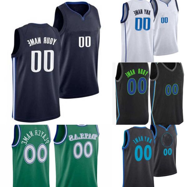

75th custom mens women youth dallas''mavericks''0 sterling brown 25 reggie bullock 3 trey burke 8 josh green basketball, Black;red