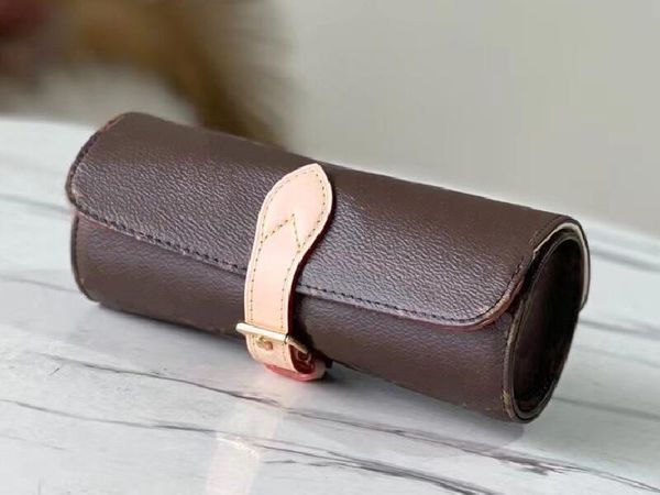 

realfine888 bags 5a m47530 20cm 3 watch case handbag purse for women men with dust bag