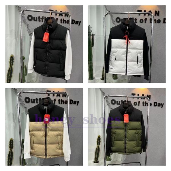 

winter north man the mens vests coat jackets faceitied coats outerwear vest down jacket h1, Blue;black