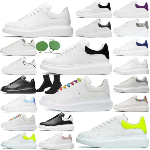 

luxury og casual shoe mc sneakers chaussures men women platform shoes black suede triple white mens womens outdoor trainers shoe man