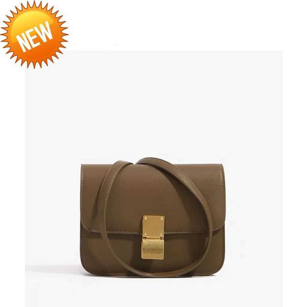 

luxury designer bags autumn and winter 2023 new women's bag triumphal arch tofu fashion one shoulder crossbody box small square factory