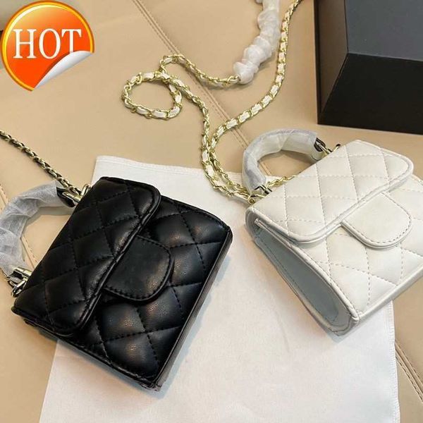 

luxury designer handbag bag female 2023 new fangpangzi chain portable small xiangling lattice single shoulder diagonal net red women's