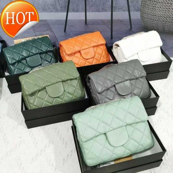

women's brand designers shoulder bags 23 stylish new lingle chain small square multi-functional cross-body factory direct sale