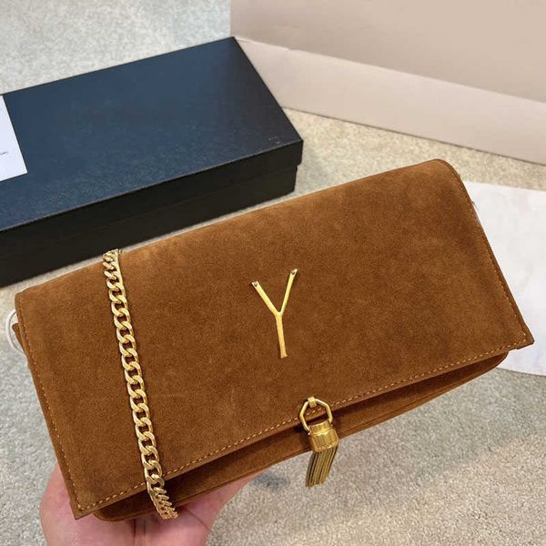 

classic chain crossbody bag fashion women shoulder bags cowhide metal letter tassel square flap handbags purse cell phone pocket hasp ladies