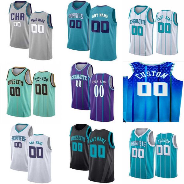 

basketball jersey 75th mens womens youth charlotte''hornets''5 bouknight kai 23 jones kelly 12 oubre jr. 25 p.j. washing, Black;red