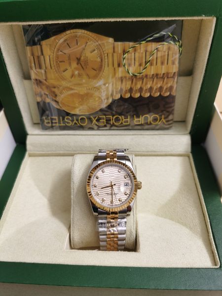 

luxury mens watch automatic mechanical men sports watches women 41mmdial sapphire glass watches datejust stainless steel, Slivery;brown