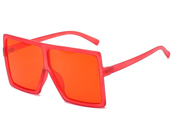 

new trend fashion big frame sunglasses gradual color sunglasses driving party fishing, White;black