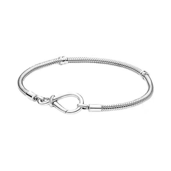 

moments bracelets snake chain women fits pandora with original box authentic 925 sterling silver charms bracelet birthday christmas gifts je, Golden;silver